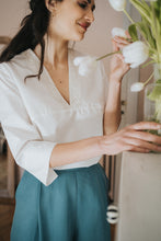 Carica l'immagine nel visualizzatore di Gallery, Camicia GRAND MAMIE COTONE Soleil