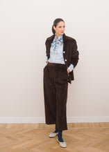 Carica l&#39;immagine nel visualizzatore di Gallery, Giacca VELA velluto a coste marrone