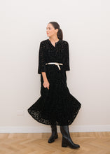 Carica l&#39;immagine nel visualizzatore di Gallery, Abito lungo AURORA Devoré