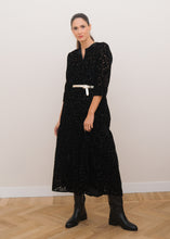 Carica l&#39;immagine nel visualizzatore di Gallery, Abito lungo AURORA Devoré