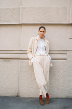 Carica l&#39;immagine nel visualizzatore di Gallery, Giacca VELA velluto a coste bianco