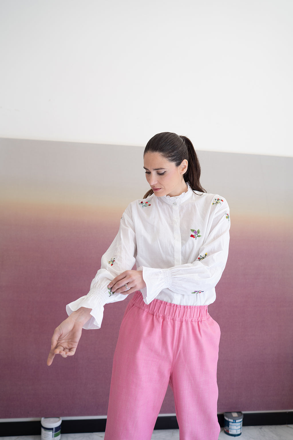 Small Fruits and Flowers Shirt