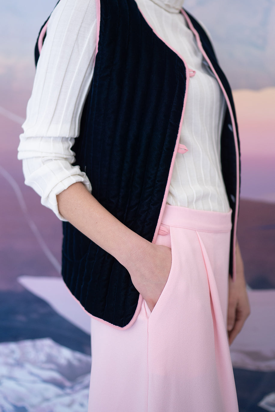 Pantalone PARISETTE rosa