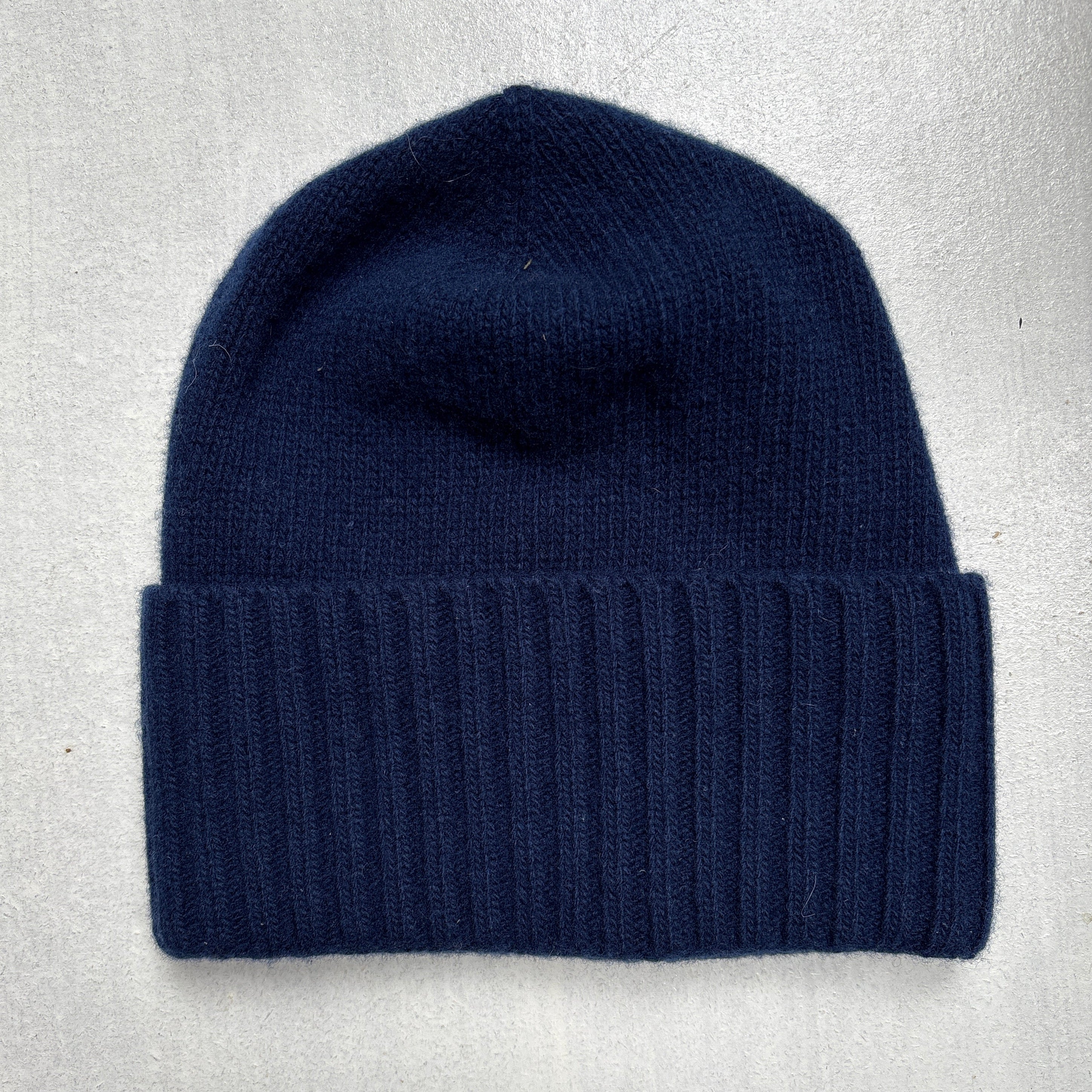 Cappello in Cashmere 100% Blu