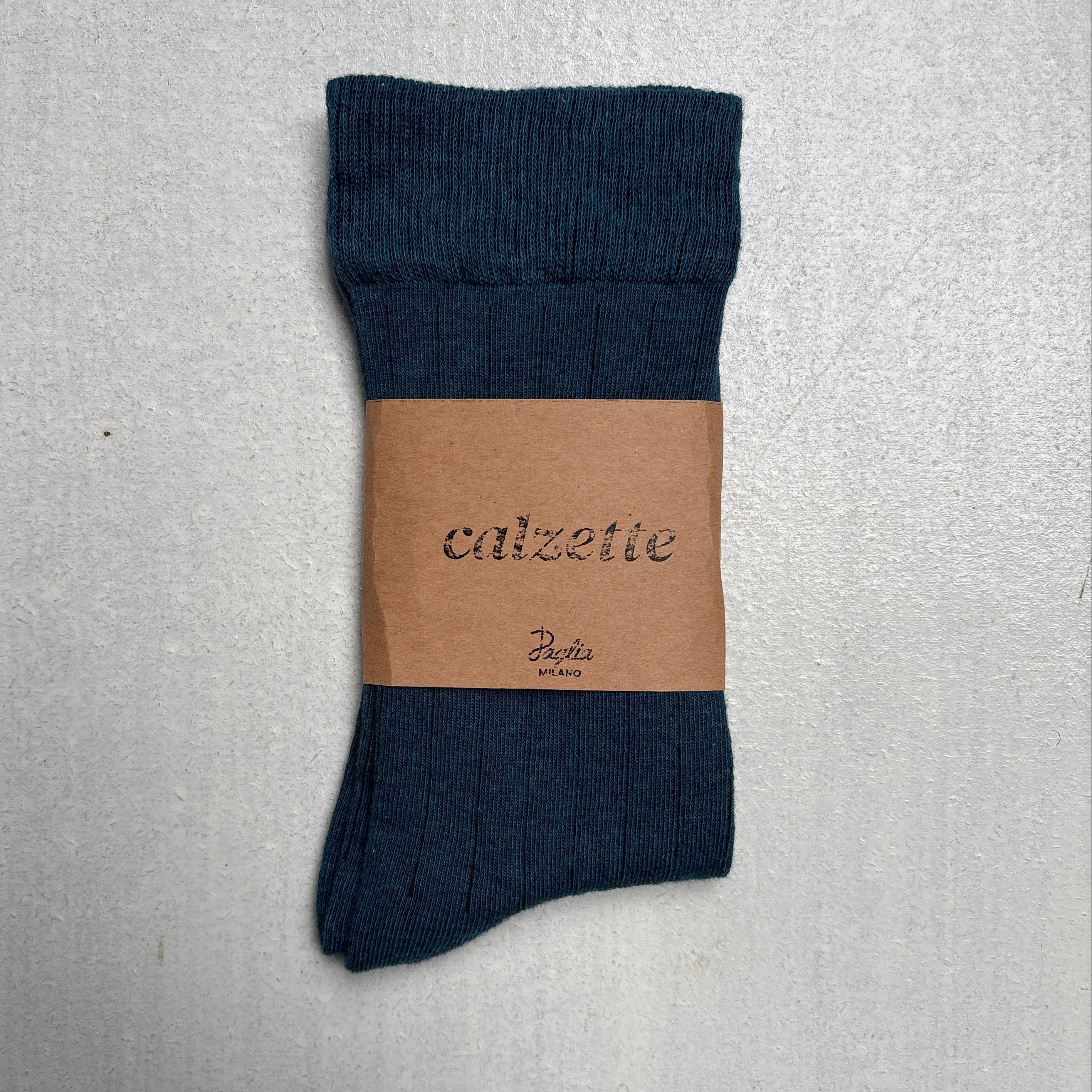 Calzette in Cotone Pavone