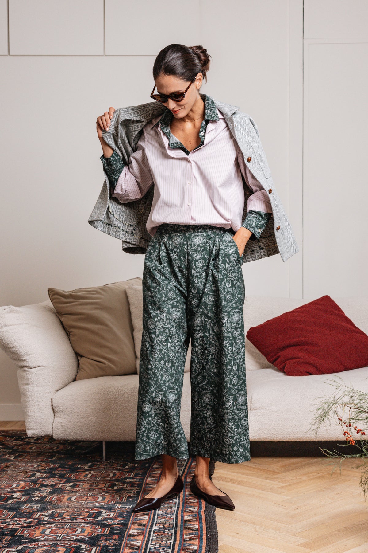 PARISETTE pink trousers