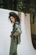FLARE Trousers Sage