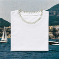 T-shirt Ricamata a Mano