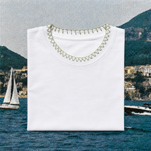 Carica l'immagine nel visualizzatore di Gallery, T-shirt Ricamata a Mano