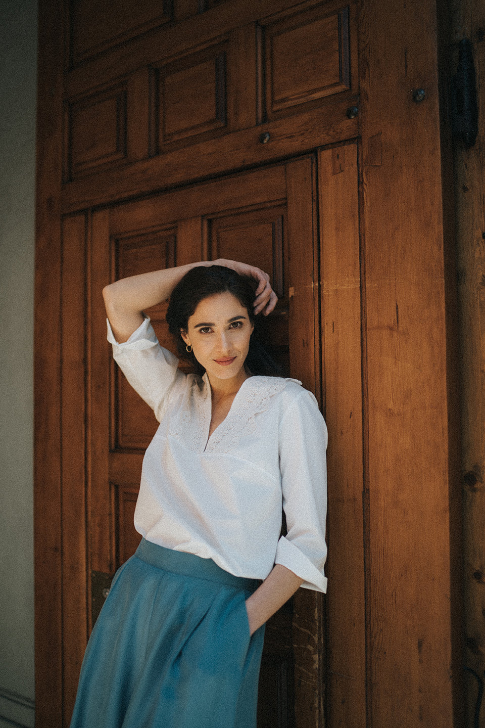 Camicia GRAND MAMIE COTONE Pavots