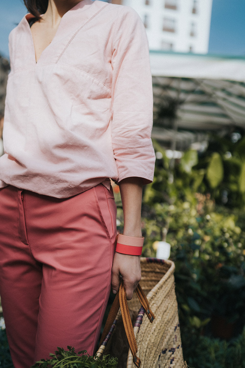 Pantaloni FLAIR ROSA