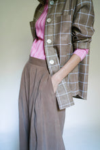 Carica l&#39;immagine nel visualizzatore di Gallery, Pantalone PARISETTE MARRON GLACE