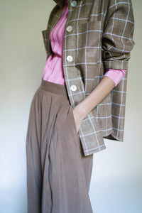Pantalone PARISETTE MARRON GLACE