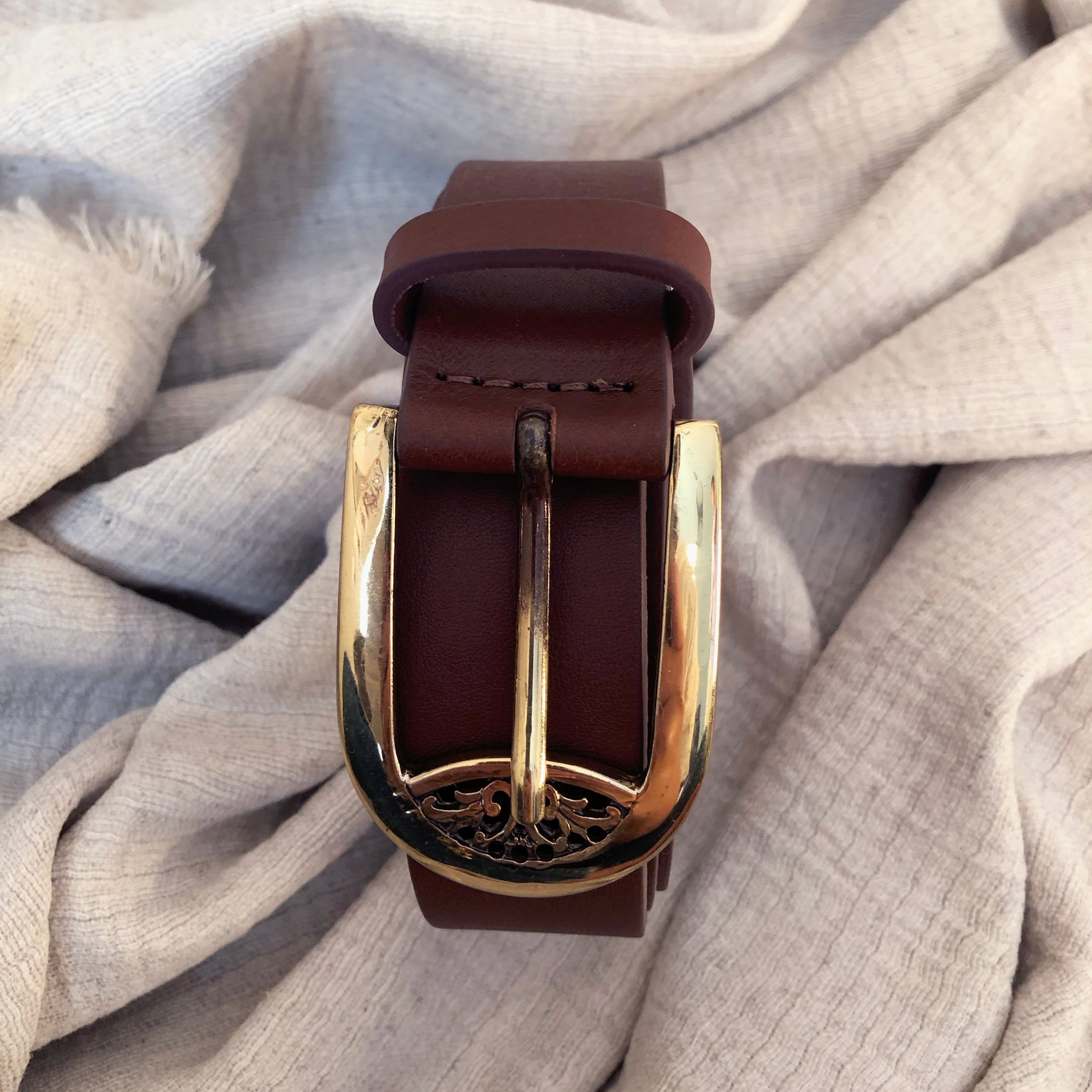 Cintura in cuoio liberty
